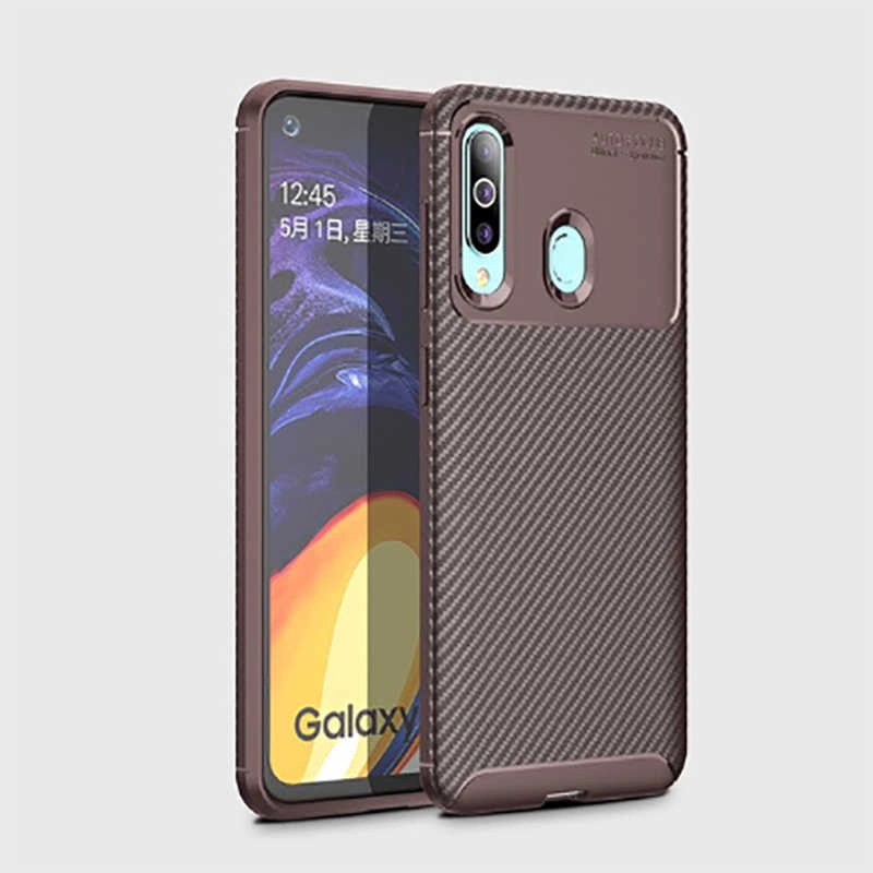 Galaxy Uyumlu A20S Kılıf Zore Negro Silikon Kapak