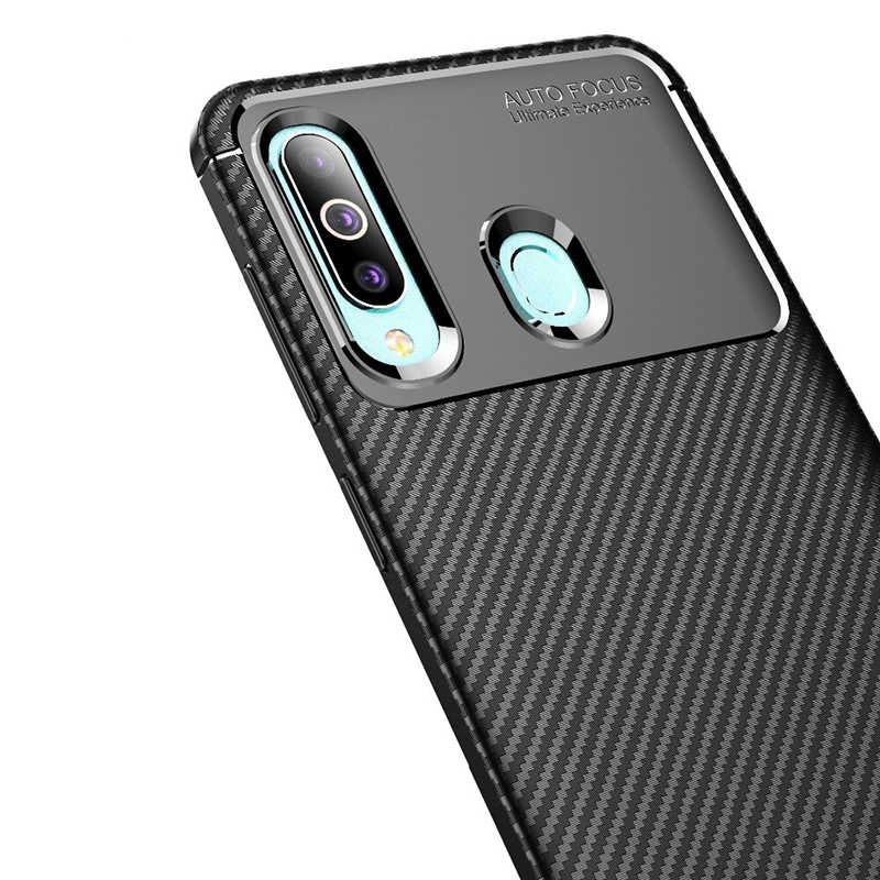 Galaxy Uyumlu A20S Kılıf Zore Negro Silikon Kapak