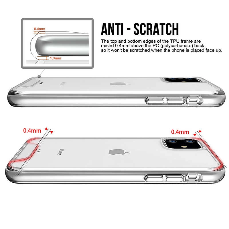 iPhone Uyumlu 11 Kılıf Zore Gard Silikon