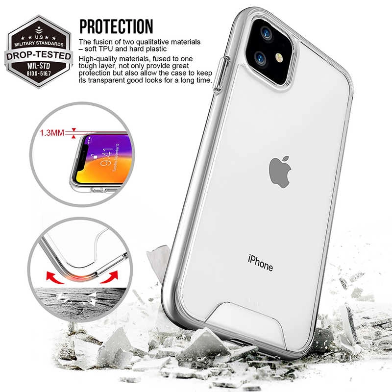iPhone Uyumlu 11 Kılıf Zore Gard Silikon