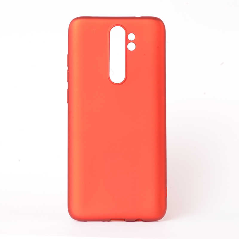 Xiaomi Uyumlu  Redmi Note 8 Pro Kılıf Zore Premier Silikon Kapak-Kırmızı