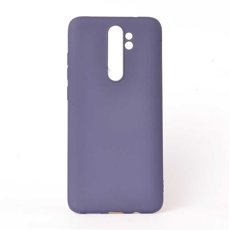 Xiaomi Uyumlu  Redmi Note 8 Pro Kılıf Zore Premier Silikon Kapak-Lacivert