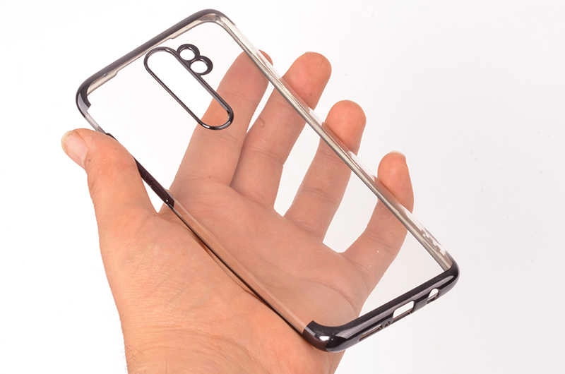 Xiaomi Uyumlu  Redmi Note 8 Pro Kılıf Zore Dört Köşeli Lazer Silikon Kapak