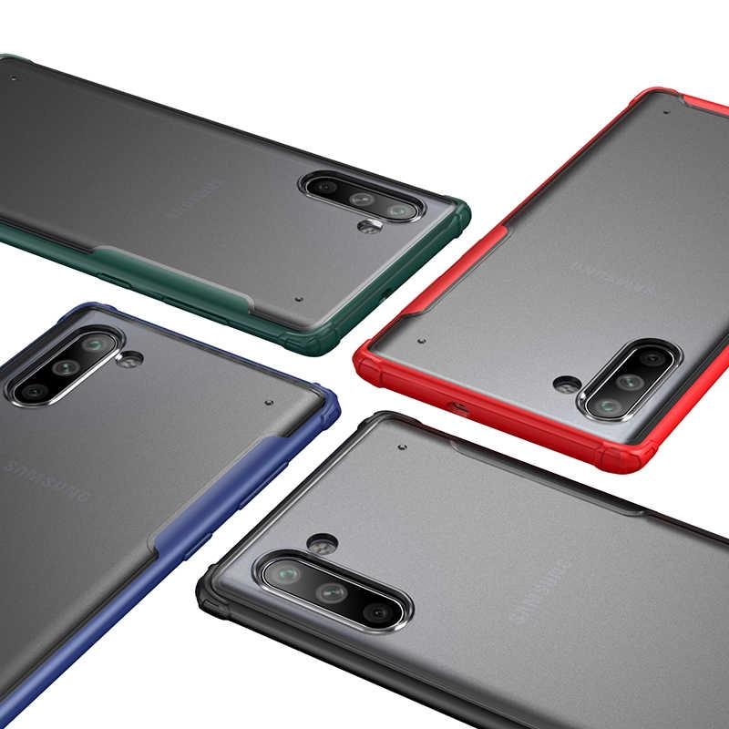 Galaxy Uyumlu Note 10 Kılıf Zore Volks Kapak-Kırmızı