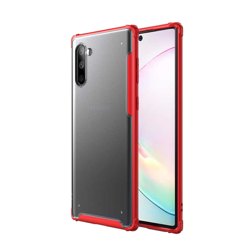 Galaxy Uyumlu Note 10 Kılıf Zore Volks Kapak-Kırmızı