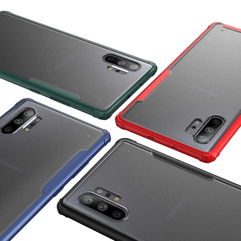 Galaxy Uyumlu Note 10 Plus Kılıf Zore Volks Kapak-Kırmızı
