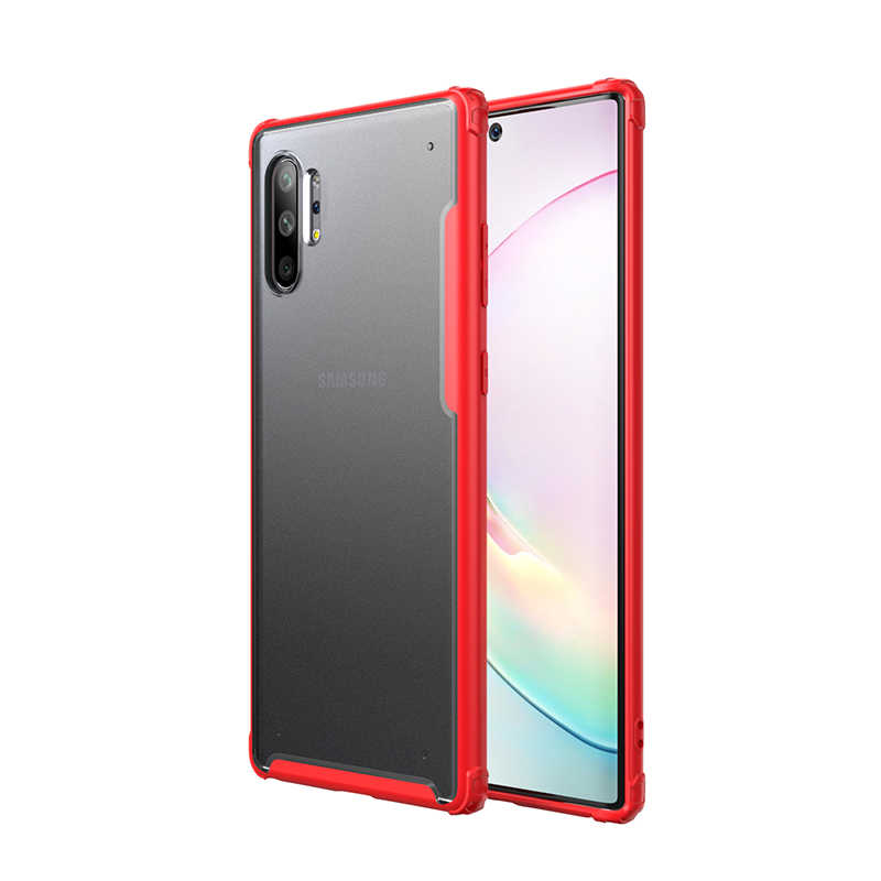 Galaxy Uyumlu Note 10 Plus Kılıf Zore Volks Kapak-Kırmızı