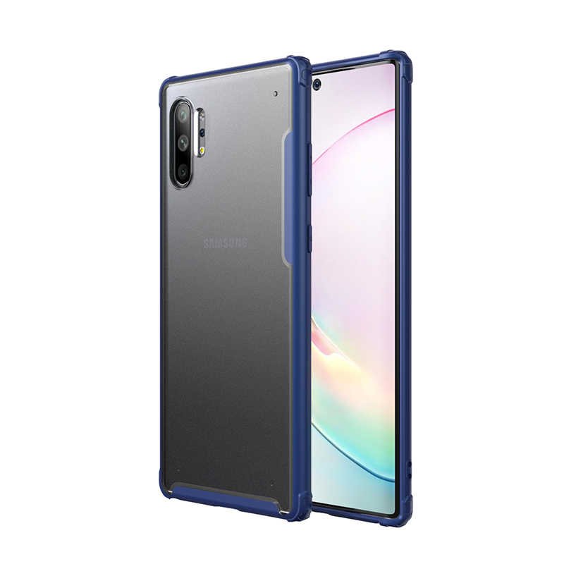 Galaxy Uyumlu Note 10 Plus Kılıf Zore Volks Kapak-Lacivert