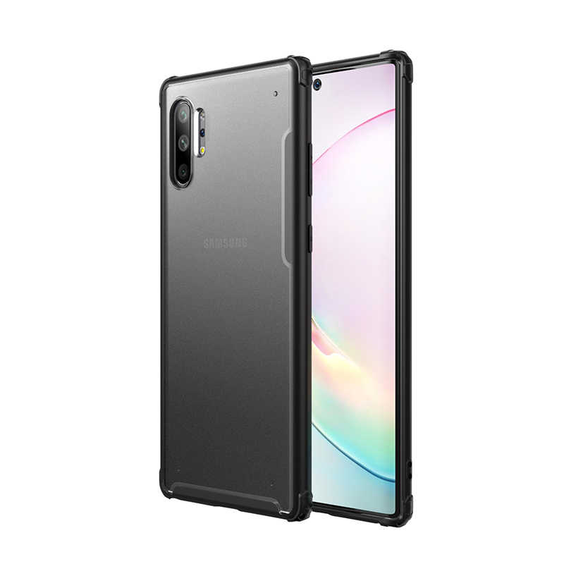 Galaxy Uyumlu Note 10 Plus Kılıf Zore Volks Kapak-Siyah
