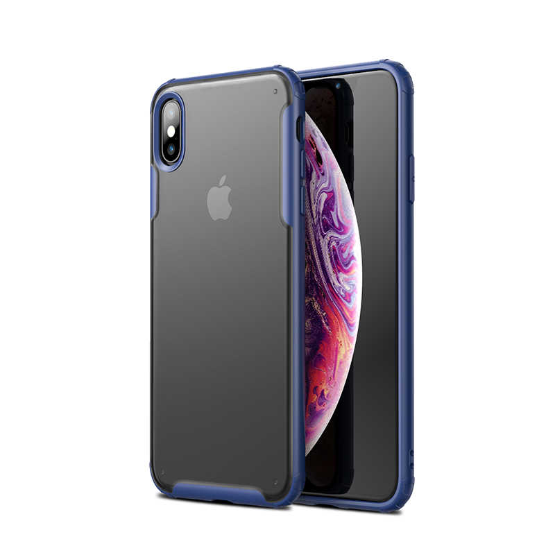 iPhone Uyumlu XS Max 6.5 Kılıf Zore Volks Kapak-Lacivert