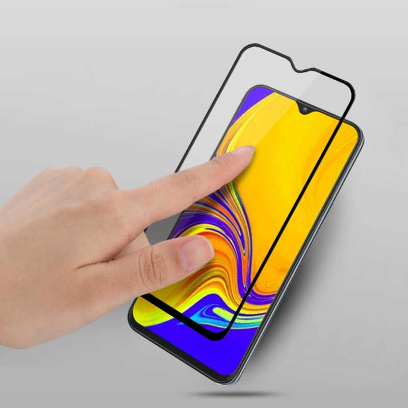 Xiaomi Uyumlu  Redmi 8 Zore Kenarları Kırılmaya Dayanıklı Cam Ekran Koruyucu