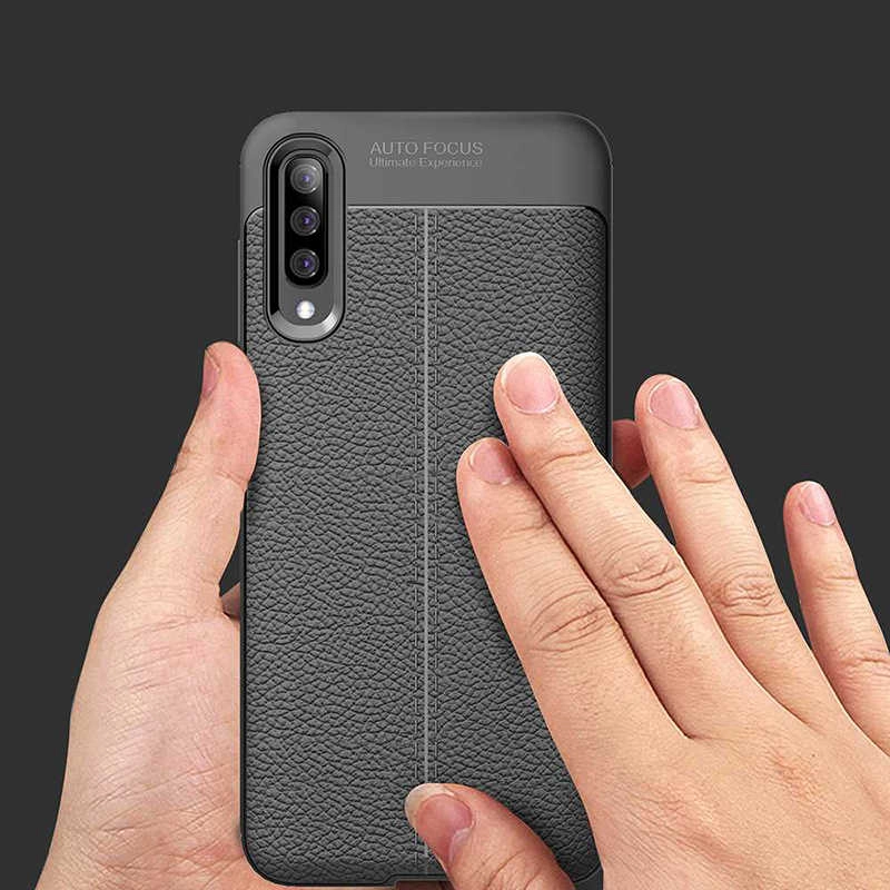 Galaxy Uyumlu A70 Kılıf Zore Niss Silikon Kapak
