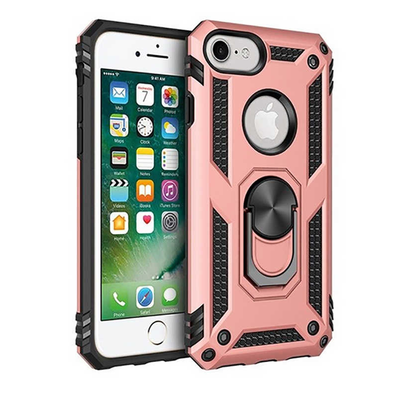iPhone Uyumlu 7 Kılıf Zore Vega Kapak-Rose gold