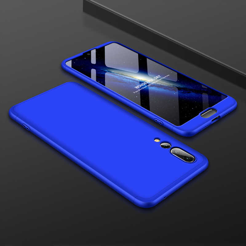 Huawei Uyumlu P20 Pro Kılıf Zore Ays Kapak-Mavi