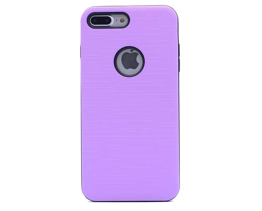 iPhone Uyumlu 7 Plus Kılıf Zore New Youyou Silikon Kapak-Mor