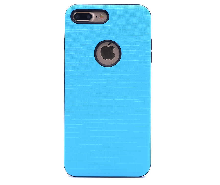 iPhone Uyumlu 7 Plus Kılıf Zore New Youyou Silikon Kapak-Turkuaz