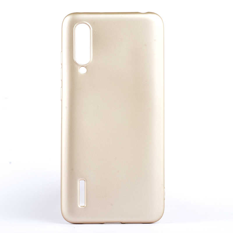 Xiaomi Uyumlu  Mi 9 Lite Kılıf Zore Premier Silikon Kapak-Gold