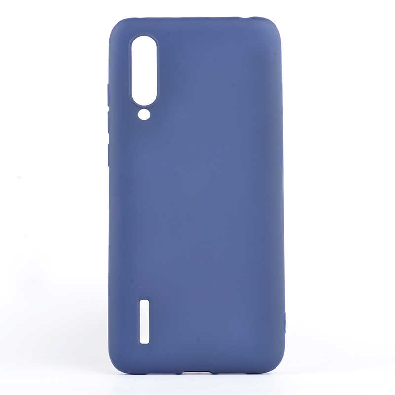 Xiaomi Uyumlu  Mi 9 Lite Kılıf Zore Premier Silikon Kapak-Lacivert