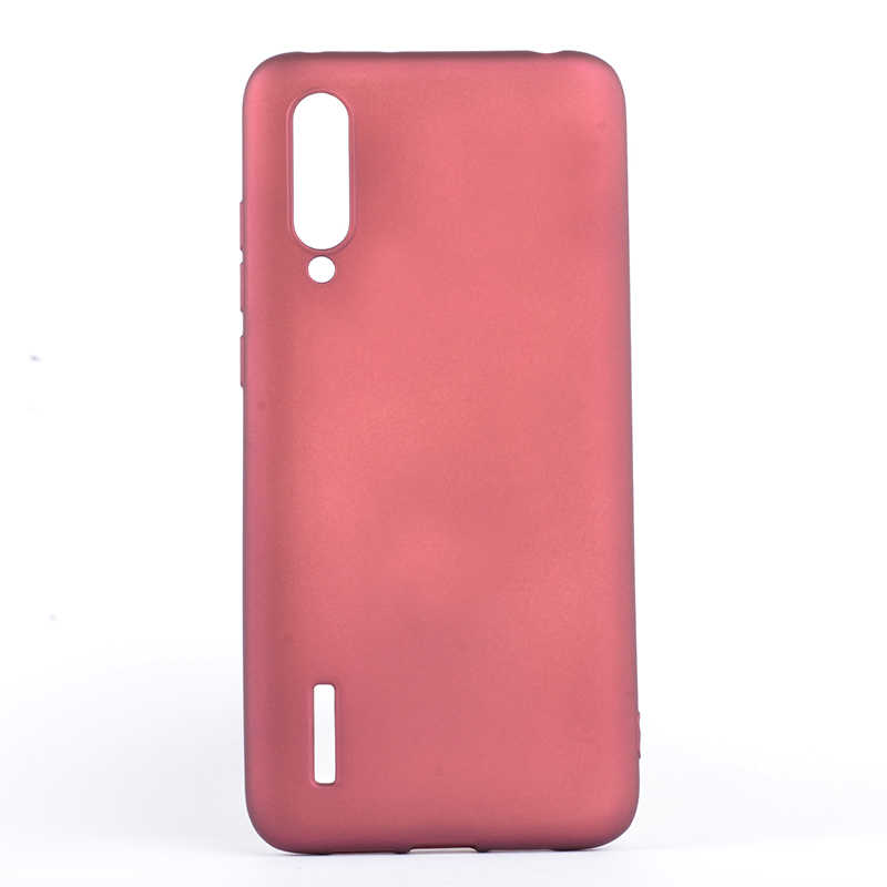 Xiaomi Uyumlu  Mi 9 Lite Kılıf Zore Premier Silikon Kapak-Mürdüm