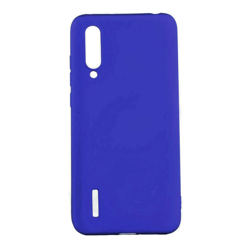 Xiaomi Uyumlu  Mi 9 Lite Kılıf Zore Premier Silikon Kapak-Saks mavi