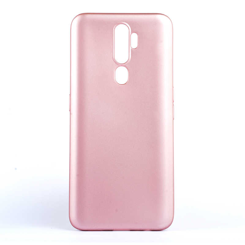 Oppo A5 2020 Kılıf Zore Premier Silikon Kapak-Rose gold