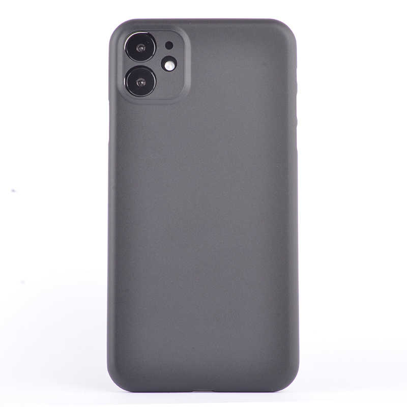 iPhone Uyumlu 11 Kılıf Zore 1.Kalite PP Silikon-Siyah