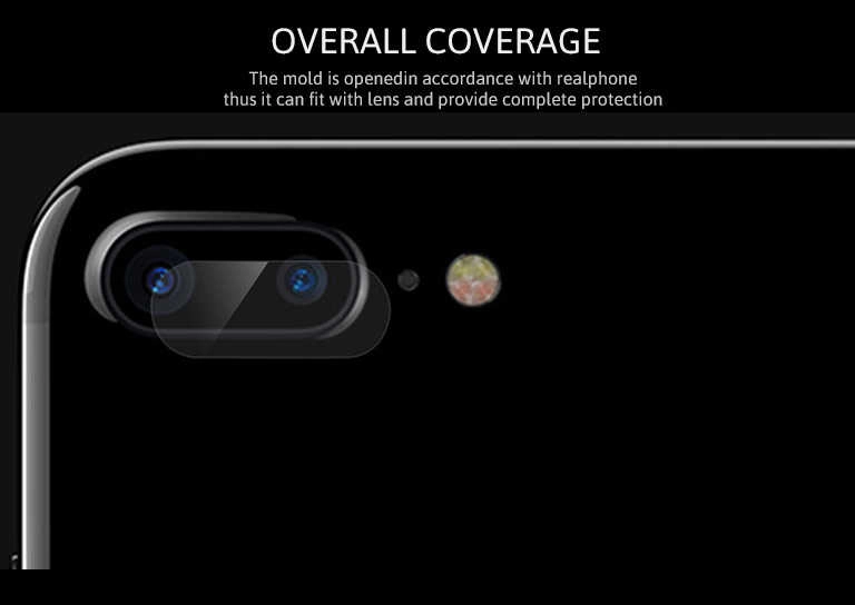 iPhone Uyumlu 7 Plus Zore Kamera Lens Koruyucu Cam Filmi