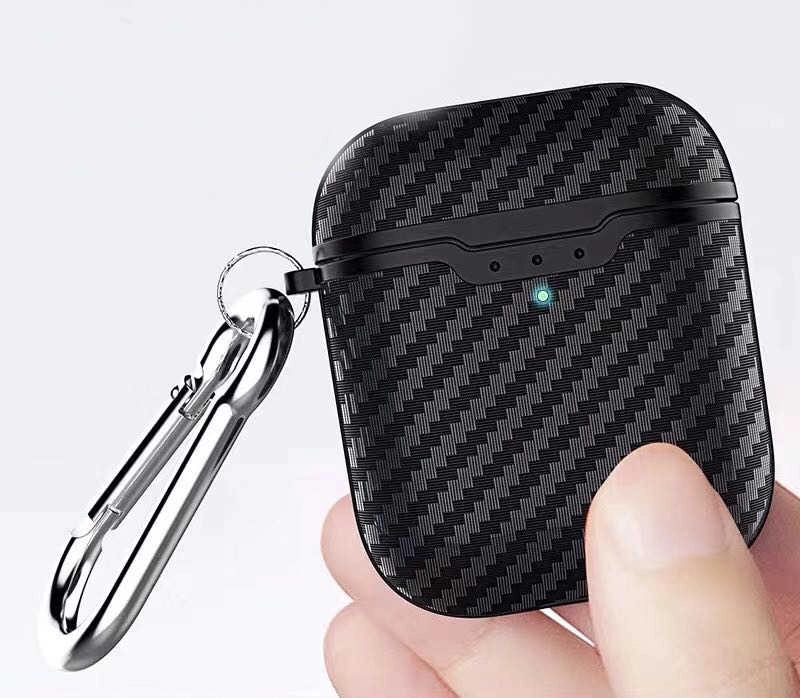 Airpods Uyumlu Kılıf Zore Airbag 04 Silikon-Kırmızı