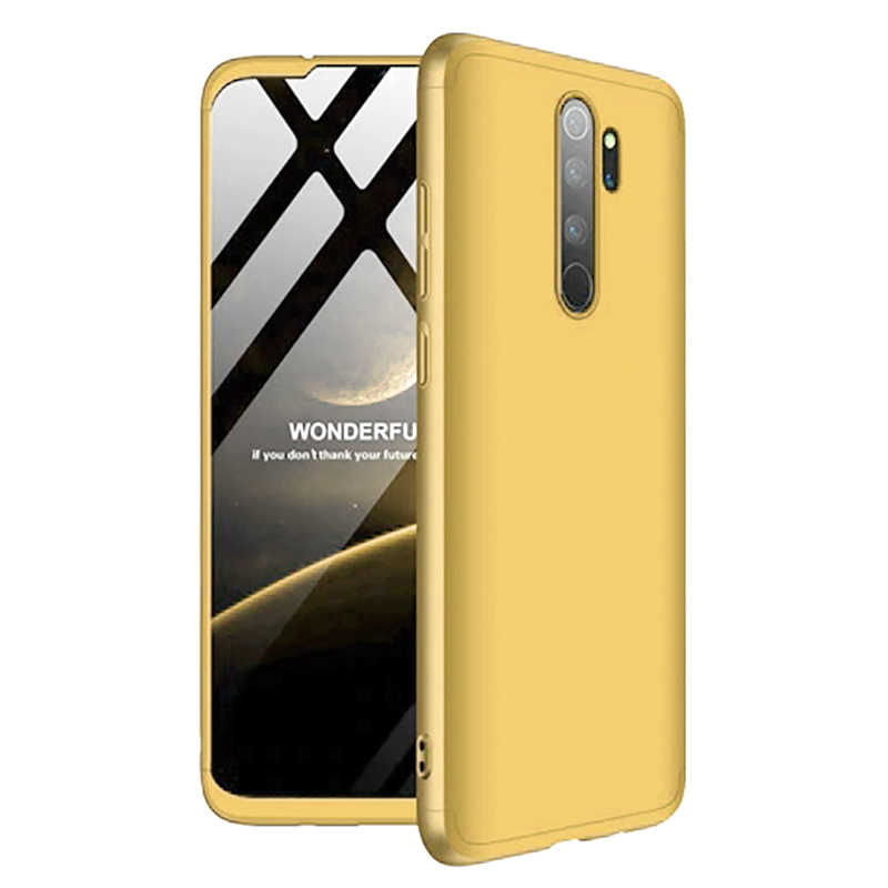 Xiaomi Uyumlu  Redmi Note 8 Pro Kılıf Zore Ays Kapak-Gold