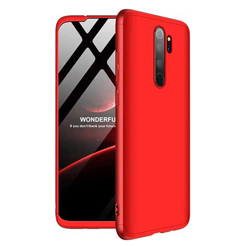 Xiaomi Uyumlu  Redmi Note 8 Pro Kılıf Zore Ays Kapak-Kırmızı