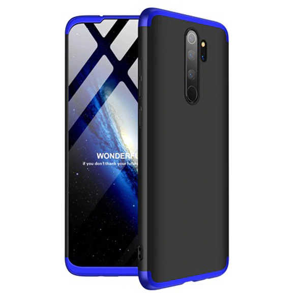 Xiaomi Uyumlu  Redmi Note 8 Pro Kılıf Zore Ays Kapak-Siyah-mavi