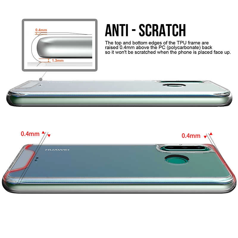 Huawei Uyumlu P30 Lite Kılıf Zore Gard Silikon