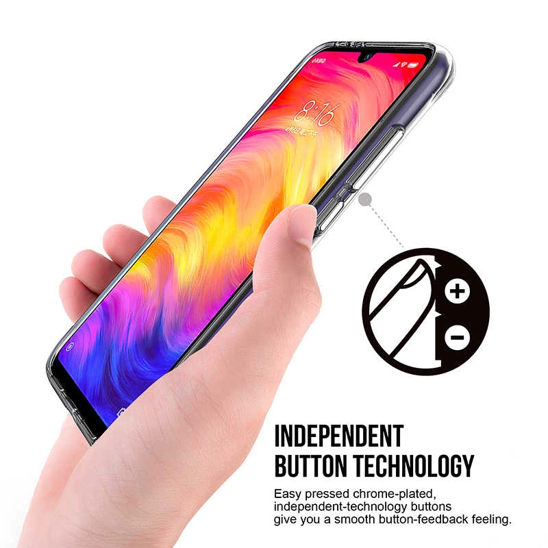Xiaomi Uyumlu  Redmi Note 7 Kılıf Zore Gard Silikon