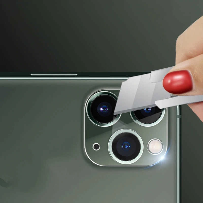 iPhone Uyumlu 11 Pro Max Zore 3D Full Kamera Koruyucu