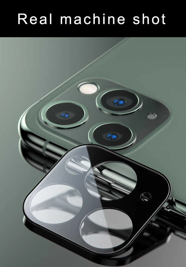 iPhone Uyumlu 11 Pro Max Zore CP-02 Metal Kamera Koruyucu