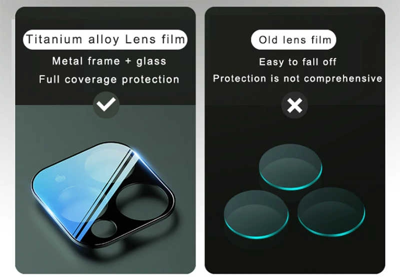 iPhone Uyumlu 11 Pro Max Zore CP-02 Metal Kamera Koruyucu