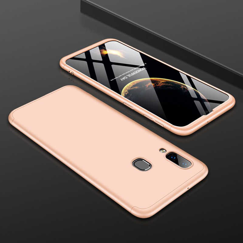 Galaxy Uyumlu A10S Kılıf Zore Ays Kapak-Gold