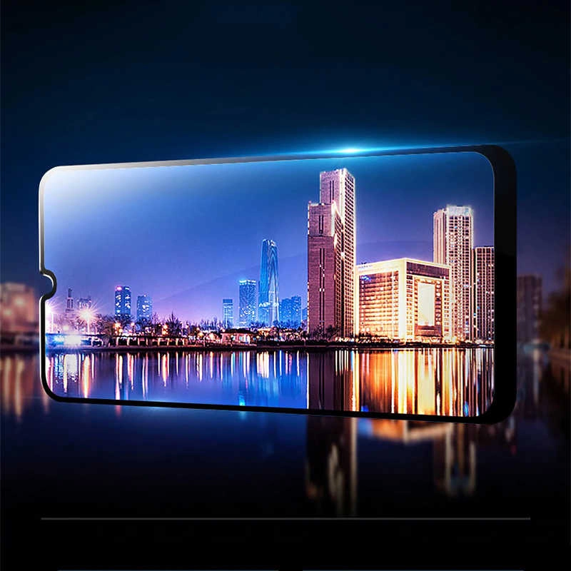 Galaxy Uyumlu A20S Zore Kenarları Kırılmaya Dayanıklı Cam Ekran Koruyucu