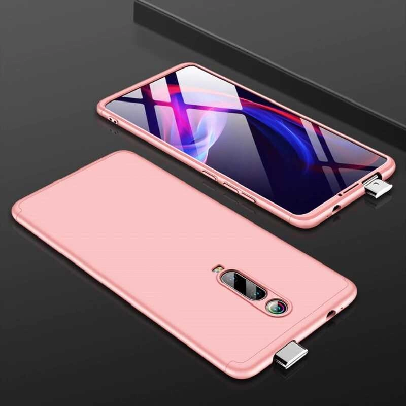 Xiaomi Uyumlu  Mi 9T Kılıf Zore Ays Kapak-Rose gold