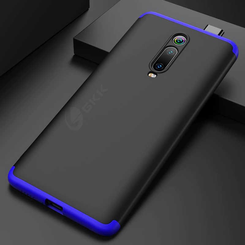 Xiaomi Uyumlu  Mi 9T Kılıf Zore Ays Kapak-Siyah-mavi