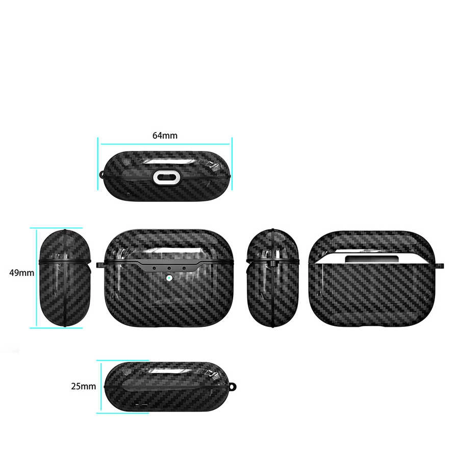 Airpods Uyumlu Pro Kılıf Zore Airbag 05 Silikon