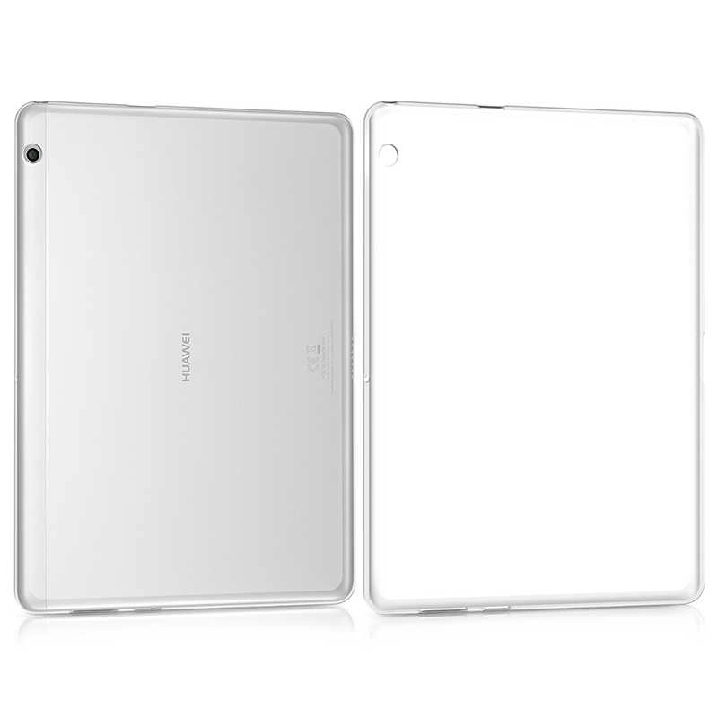 Huawei Uyumlu T5 10 inç Kılıf Zore Tablet Süper Silikon Kapak