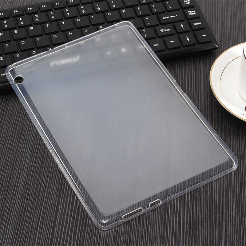 Huawei Uyumlu T5 10 inç Kılıf Zore Tablet Süper Silikon Kapak