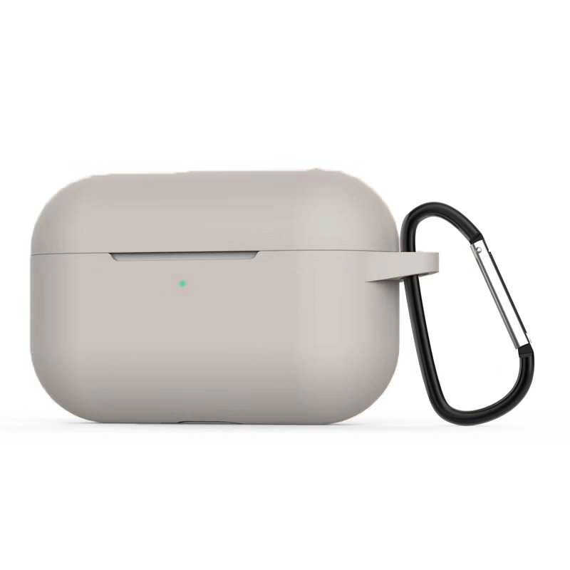 Airpods Uyumlu Pro Kılıf Zore Airbag Silikon-Gri