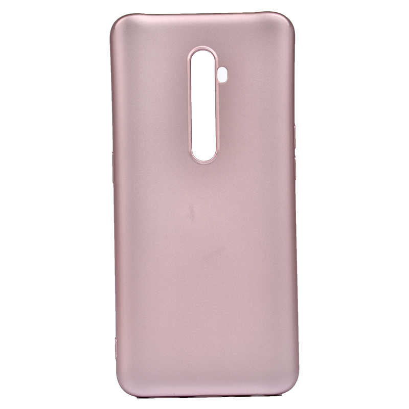 Oppo Reno 2 Kılıf Zore Premier Silikon Kapak-Rose gold