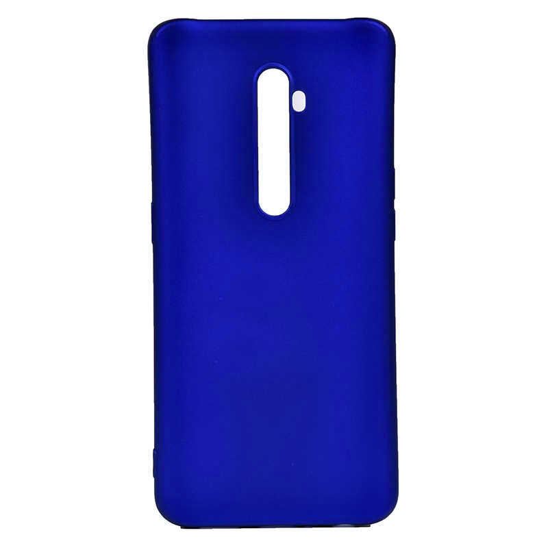 Oppo Reno 2 Kılıf Zore Premier Silikon Kapak-Saks mavi