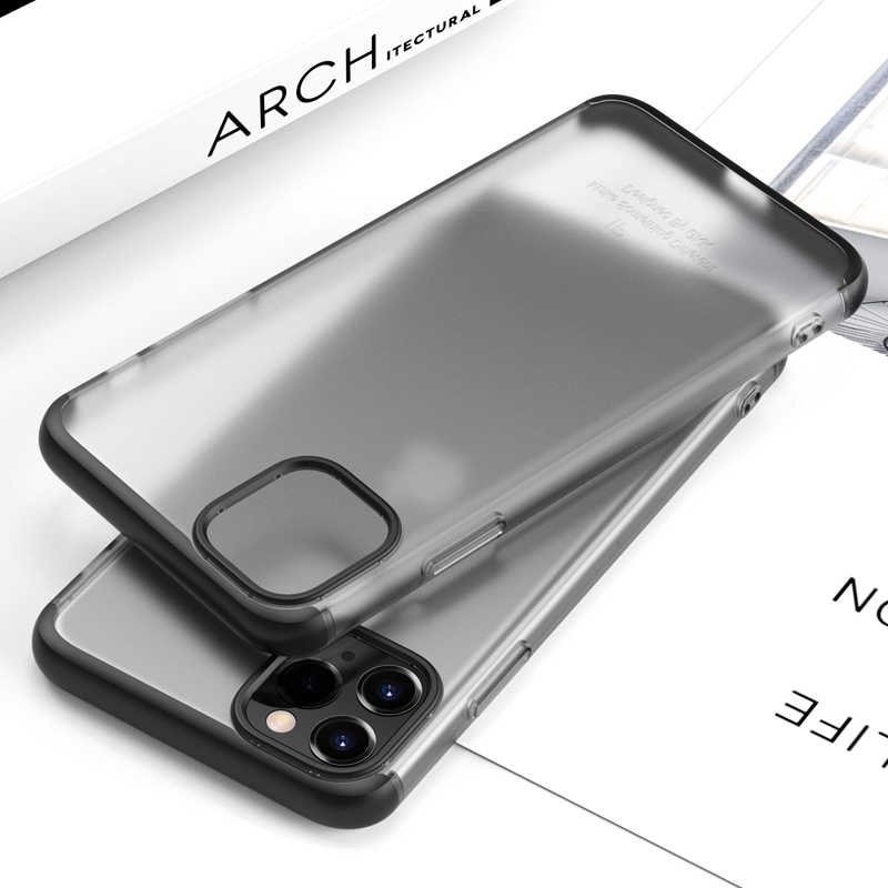 iPhone Uyumlu 11 Pro Max Kılıf Zore Nili Kapak-Siyah