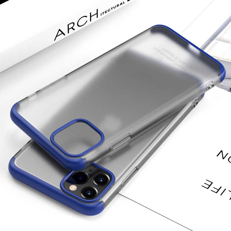 iPhone Uyumlu 11 Pro Kılıf Zore Nili Kapak-Mavi