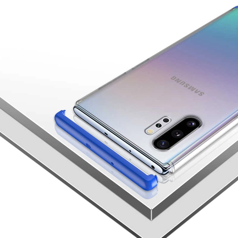 Galaxy Uyumlu Note 10 Plus Kılıf Zore Nili Kapak-Kırmızı