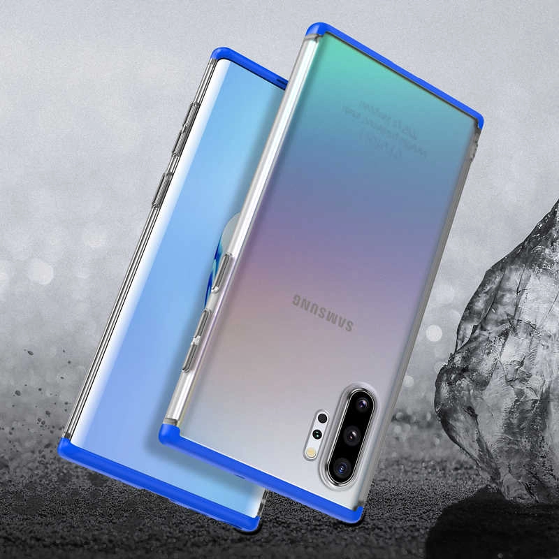 Galaxy Uyumlu Note 10 Plus Kılıf Zore Nili Kapak-Kırmızı